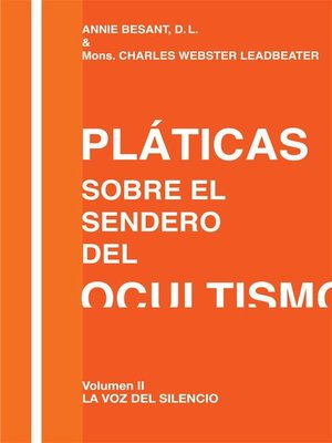 cover image of Pláticas sobre el Sendero del Ocultismo Volumen II